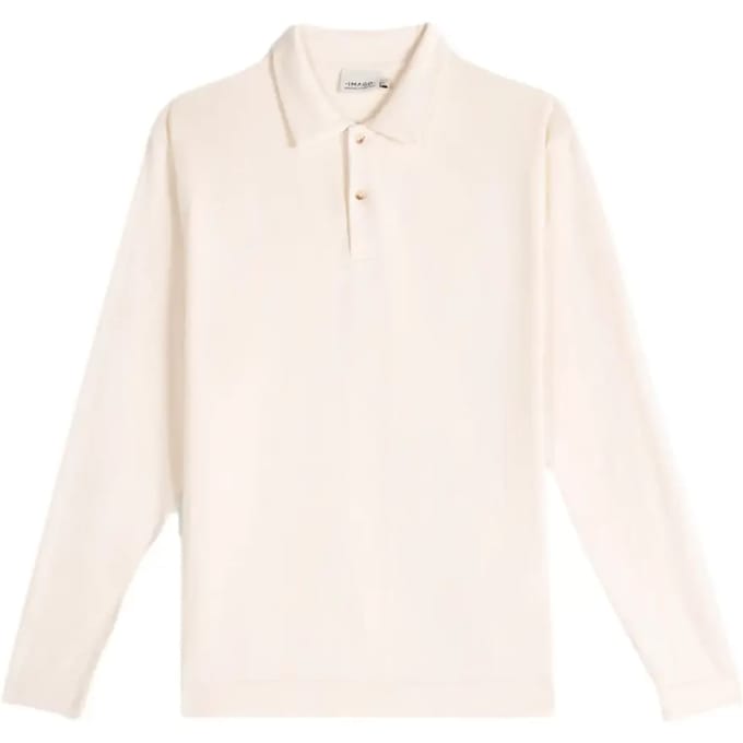Polo met lange mouwen Imago Bege