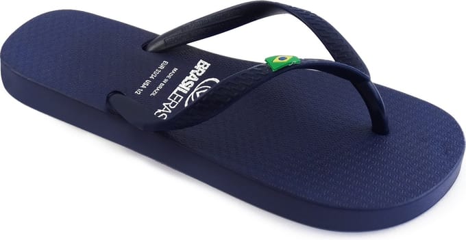 Brasileras Slippers Unisex- Blauw- 33/34