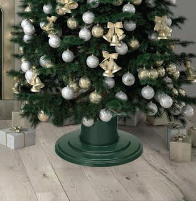 Orbit Kerstboomstandaard | Zilver