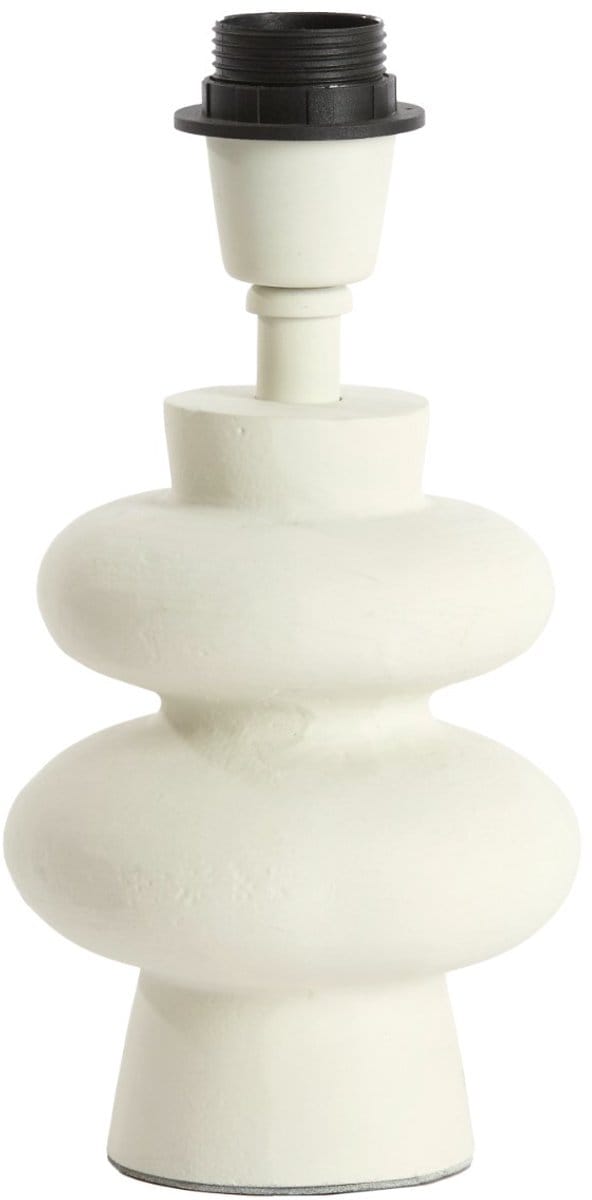 Light & Living Tafellamp Olona - Wit - Ø13cm - Modern - Woonkamer - Slaapkamer