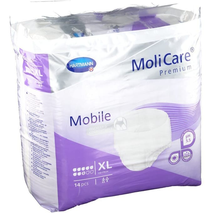 MoliCare® Premium Mobile 8 Drops Extra Large 14 Incontinentieslip