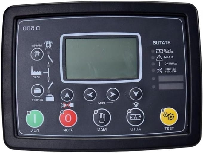 Spanningsregelaar Generator - AMF Controller - Automatische Netuitval - Bedieningspaneel MK2 - One Size - One Color