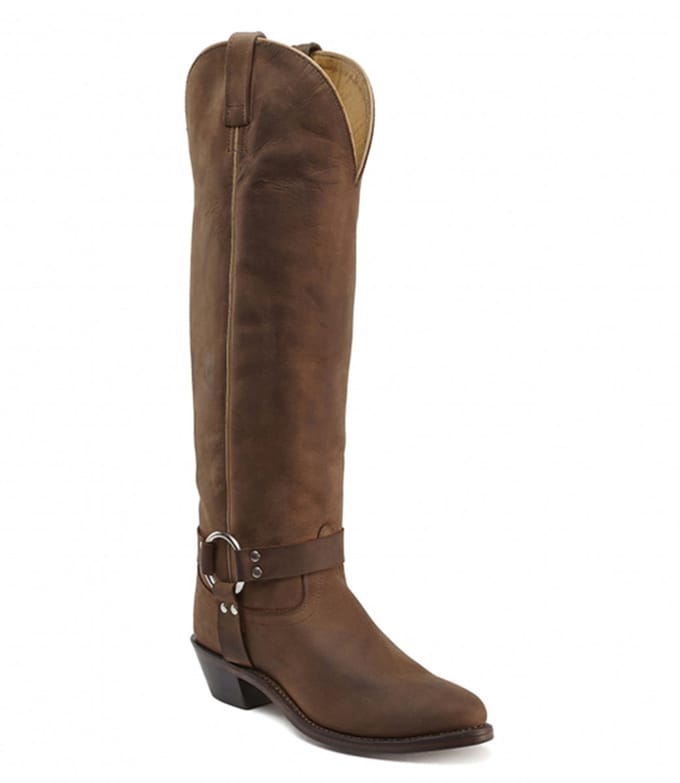 Bootstock Jacky Brown High Cowboylaarzen - Dames - Bruin - Leer