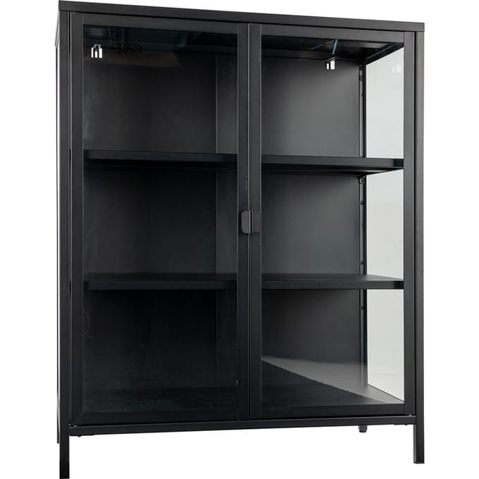 House Collection Vitrinekast 101 cm Bori Zwart