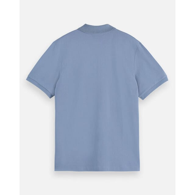 Scotch & Soda Seasonal Core Pique Chest Logo Polo