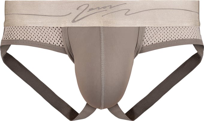 2EROS AKTIV Boreas Jockstrap String Brown - MAAT M - Heren Ondergoed - String voor Man - Mannen Thong
