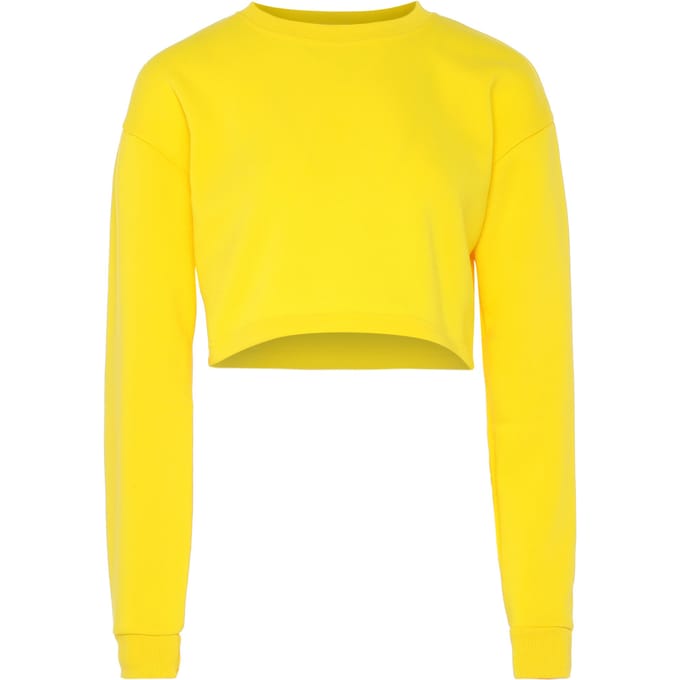 Mymo Sweatshirt Dames geel