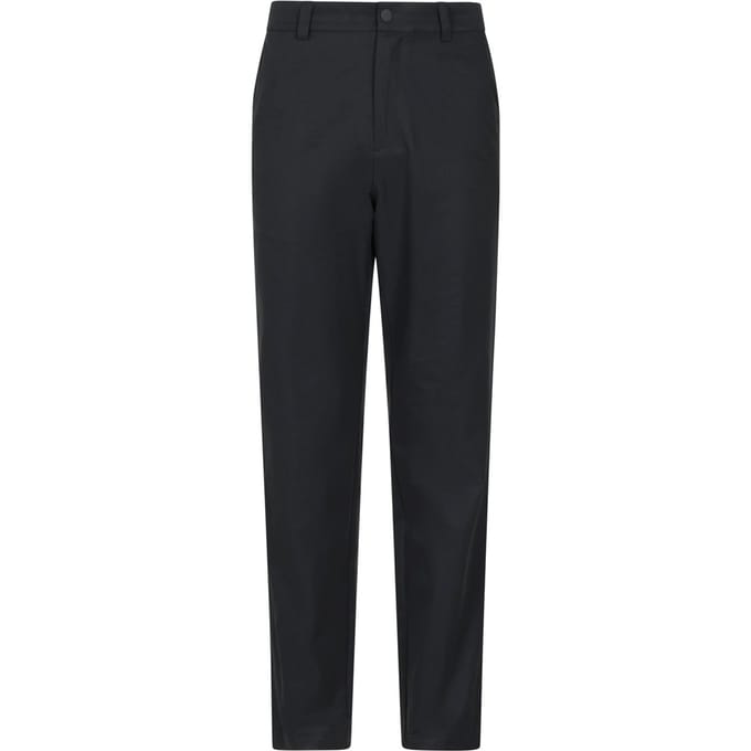 Mountain Warehouse Heren Nature Stretch Chino Broek (Zwart)