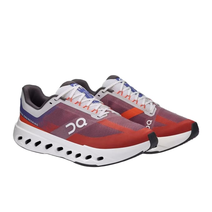 ON Cloudsurfer Next Indigo Flame Baskets Homme Rouge 3ME30022561 42.5 gray