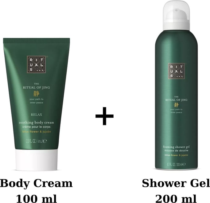 Rituals - Jing - Duo Set - Shower Gel 200 ml + Body Cream 100 ml
