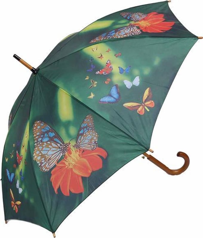 Vlinder paraplu 100 cm
