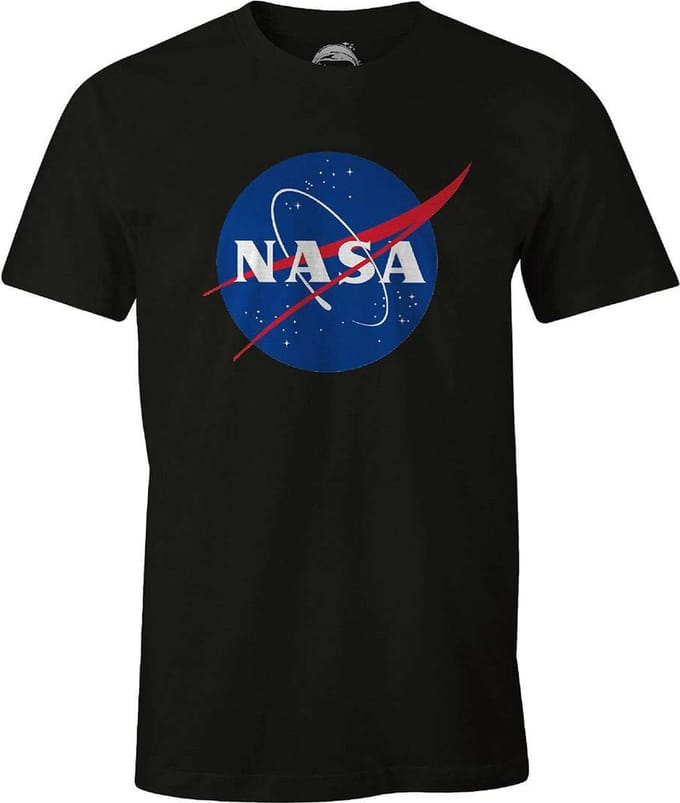 NASA Logo Black T-Shirt M
