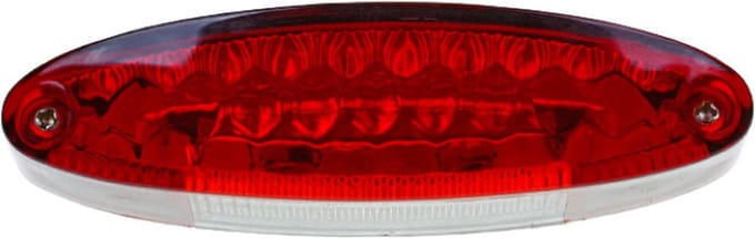 Achterlicht TNT Space Plus Led rood universeel