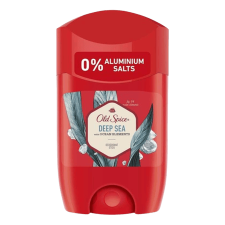 Déodorant - OLD SPICE - Deep Sea - 50ml - 48h de protection - Sans aluminium