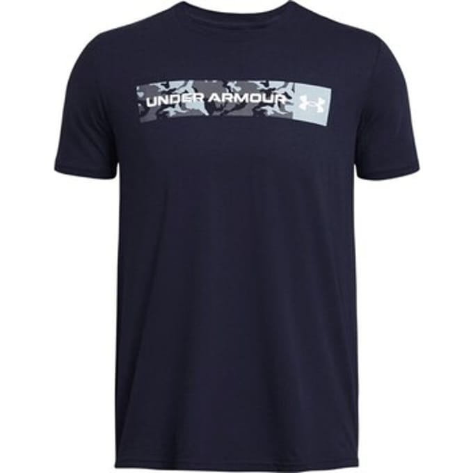 T-shirt Korte Mouw Under Armour Camo Chest Stripe