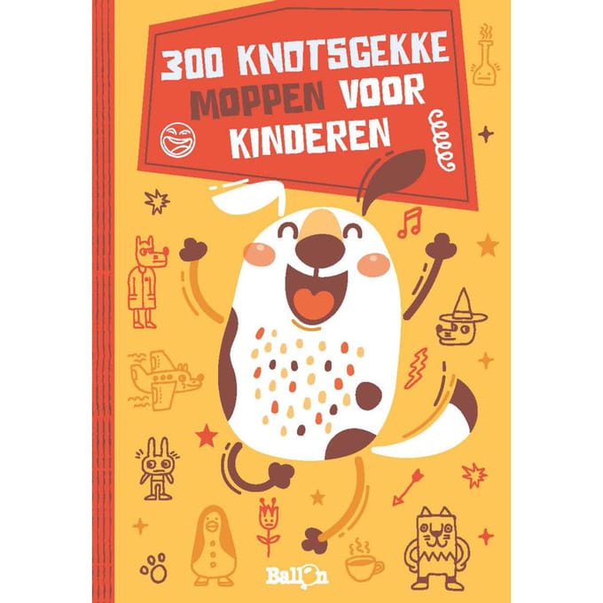 Boek 300 Knotsgekke Moppen Voor Kinderen