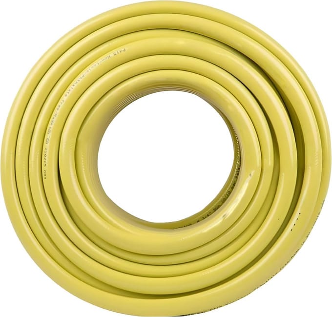 Tuinslang - Waterslang Irrigatieslang - Tuinonderhoud - 4-laags Constructie - 50 meter - Geel