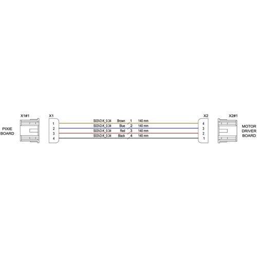 AEG kabel, motor, stroombord 140213378015