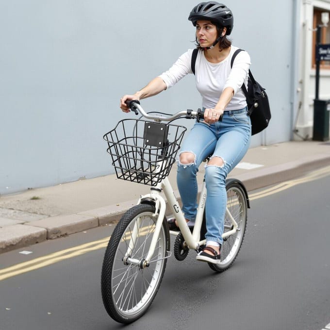 Voorfietsmand Elektrische Scootermand met Vaste Beugel Kinderen/Volwassenen