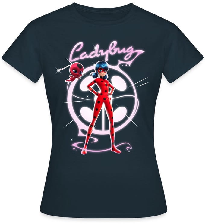 Miraculous Ladybug Met Tikki T-Shirt Dames