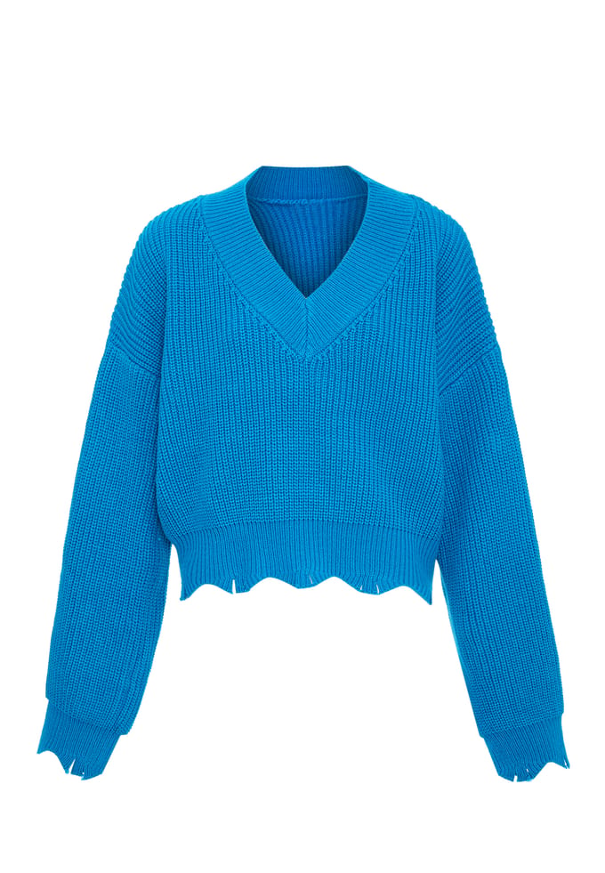 Mymo Jumper Dames turkoois