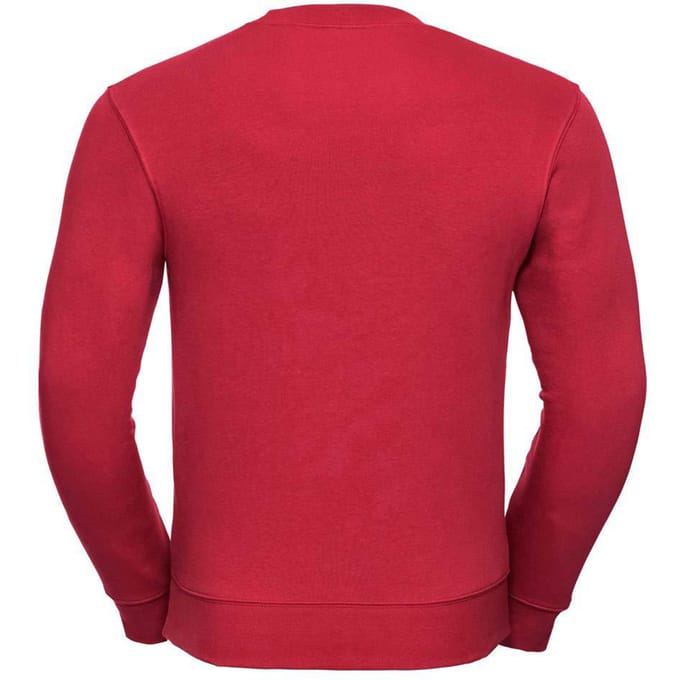Russell Heren Authentieke Sweatshirt (Slimmer Cut) (Klassiek rood)