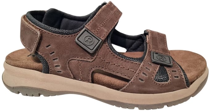 Rohde Bruien Nubuck Heren Sandalen - Bruin - 41