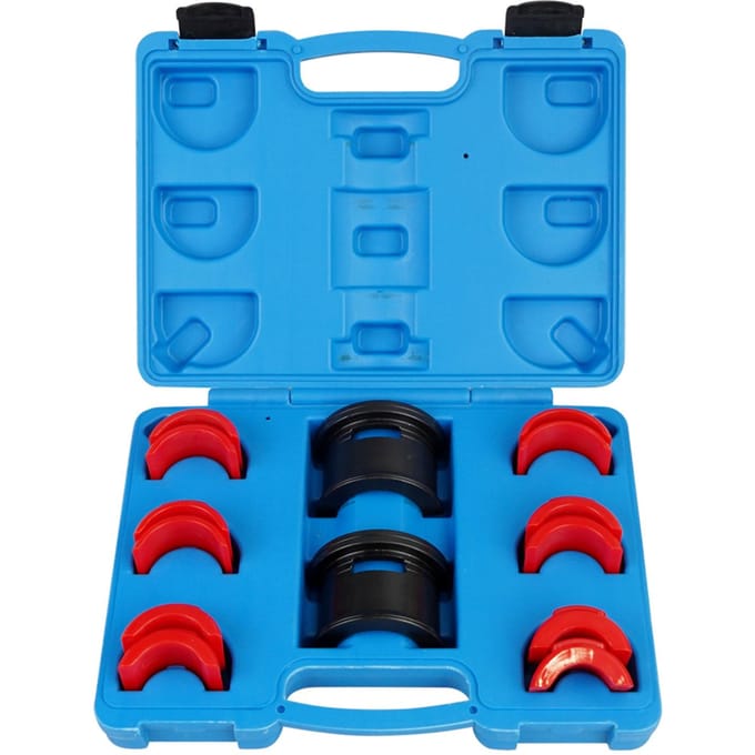 Motorfiets Fiets Vorkkeerring Drijver Gereedschapskit 14 Stuks Monteur Drijver Set 35-50mm Adapter veelkleurig