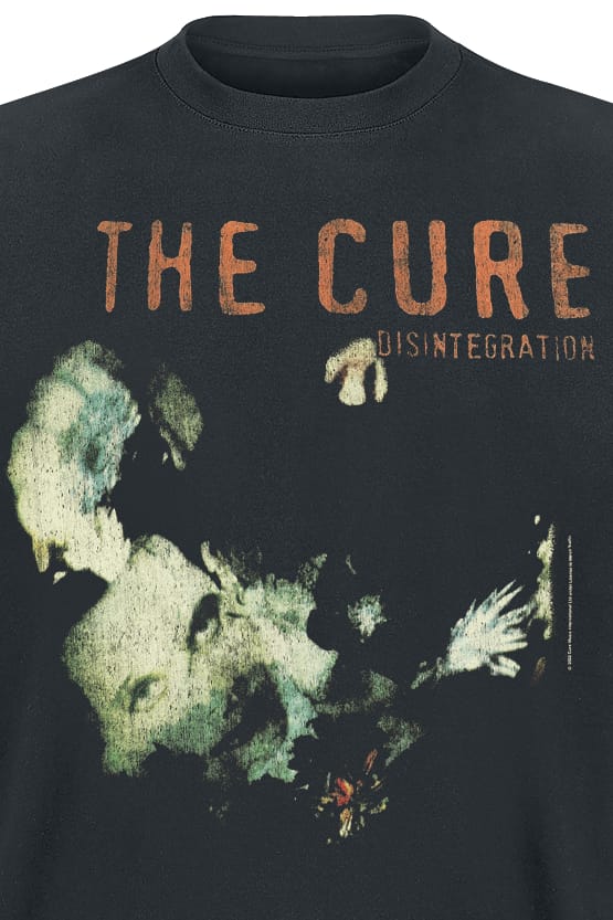 The Cure T-shirt - Disintegration - S tot 4XL - voor Mannen - zwart