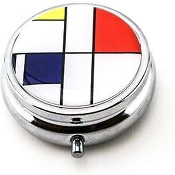 Pillendoosje, Mondriaan