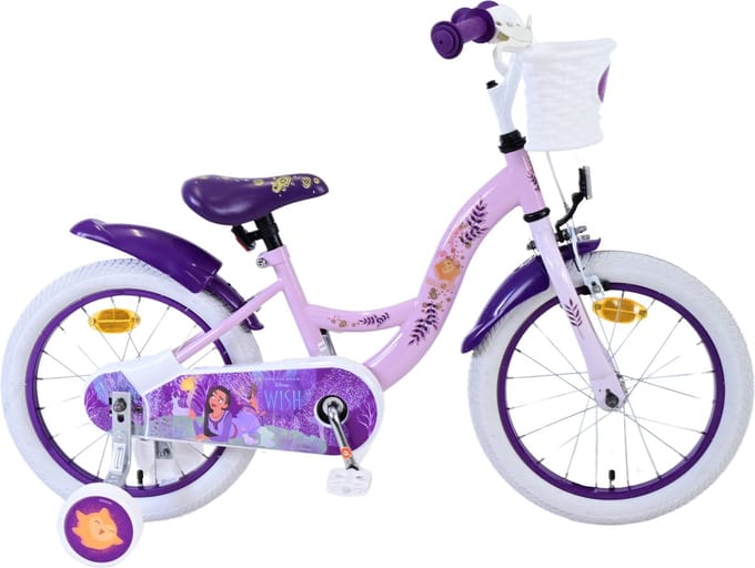 Disney Wish Kinderfiets - Meisjes - 16 inch - Paars