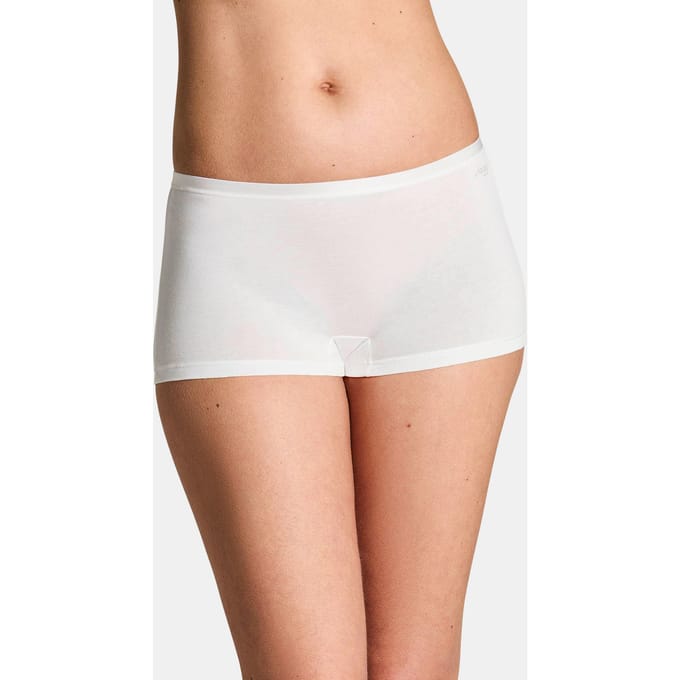 Shorts in een set van 3 - wit - Gr. L van Goldner Fashion