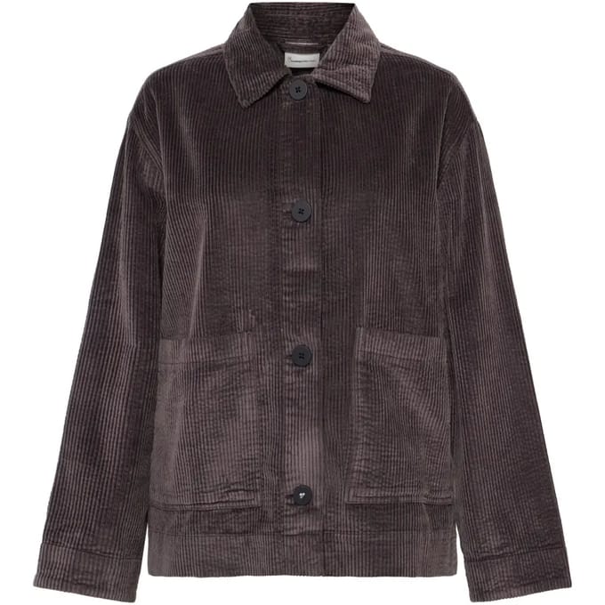 Katoenen fluwelen overhemden dames KnowledgeCotton Apparel