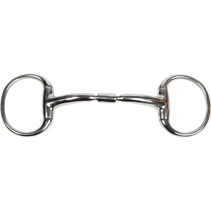 Anatomisch dubbel snaffle bit voor paarden Harry's Horse Roll-R
