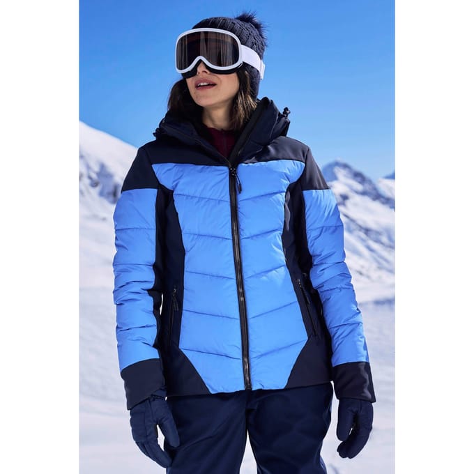Mountain Warehouse Dames/Dames Resort RECCO gewatteerde ski-jas (Marine)