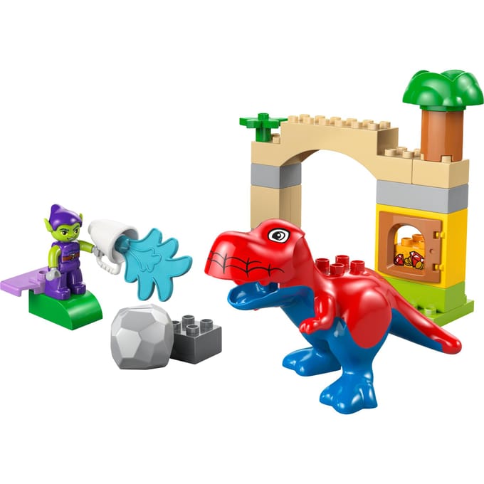 LEGO DUPLO - Marvel Dinosaurus Spidey-Rex vs. Green Goblin Speelgoed voor Peuters - 10463