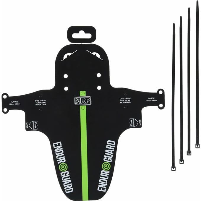 Rapidracerproducts Spatbord Enduroguard Mtb 80-120 Mm Groen