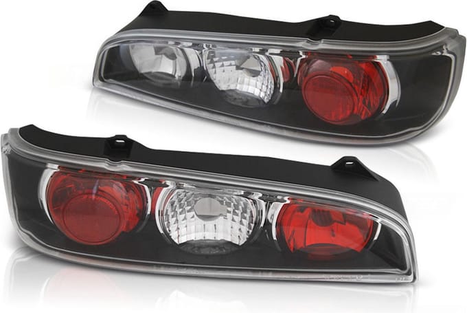 Achterlichten FIAT SEICENTO 600 98-10 ZWART