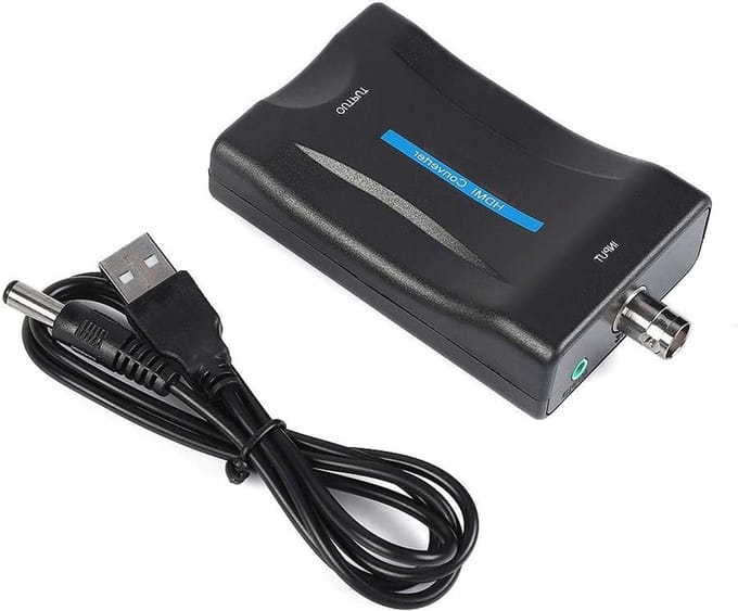 BNC naar HDMI Video Converter Adapter voor DVD, HD Decoder en Speelapparaten - 1080P/720P Resolutie