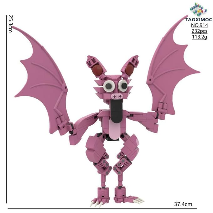 99 Nuits dans la Forêt Blocs Jouets Cerf d'Horreur Figurine Brique 99 Nuits dans la Forêt Blocs de Construction pour Enfants Jouet de Construction