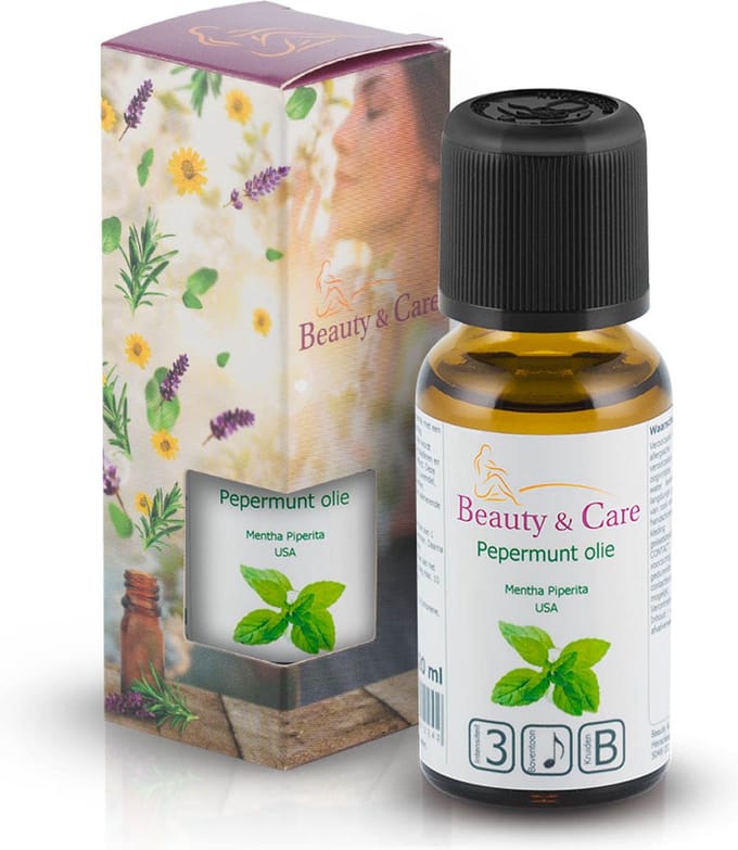 Pepermunt etherische olie - Beauty & Care - 20 ml. new