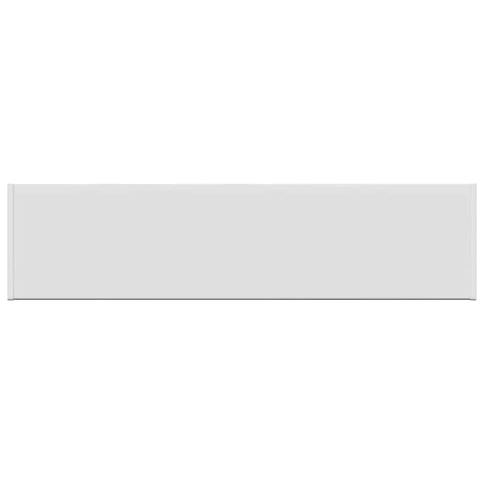 vidaXL - Raamdorpel - Wit - 80 - x - 20 - x - 4,5 - cm - PVC