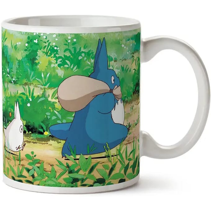 Mok Semic Studio Ghibli Totoro White And Blue