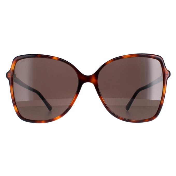 Jimmy Choo Fede/S 086/70 havana bruine zonnebril