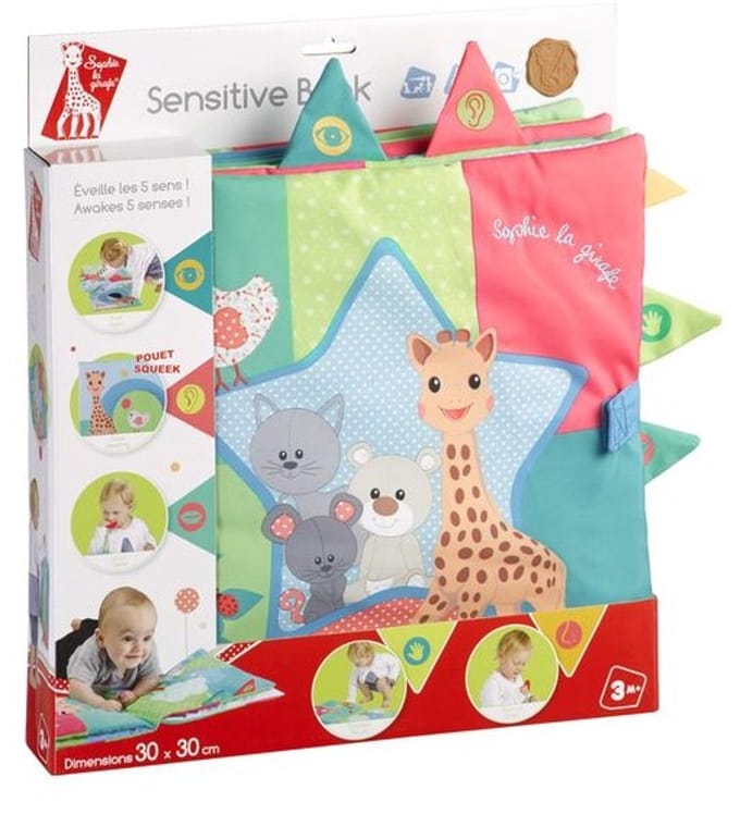 Sophie de Giraf babytextielboekje