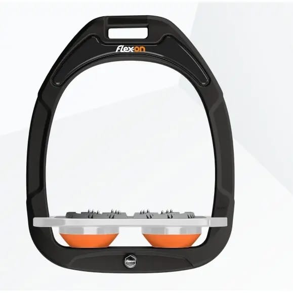 Platte Ultra Grip Beugels Zwart/Grijs/Oranje Flex-On Green Composite