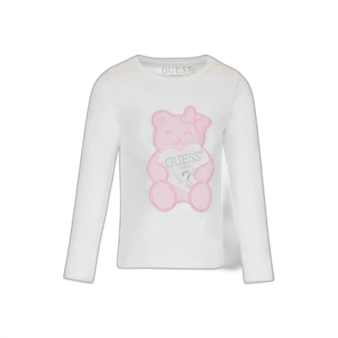 Meisjes t-shirt met lange mouwen Guess