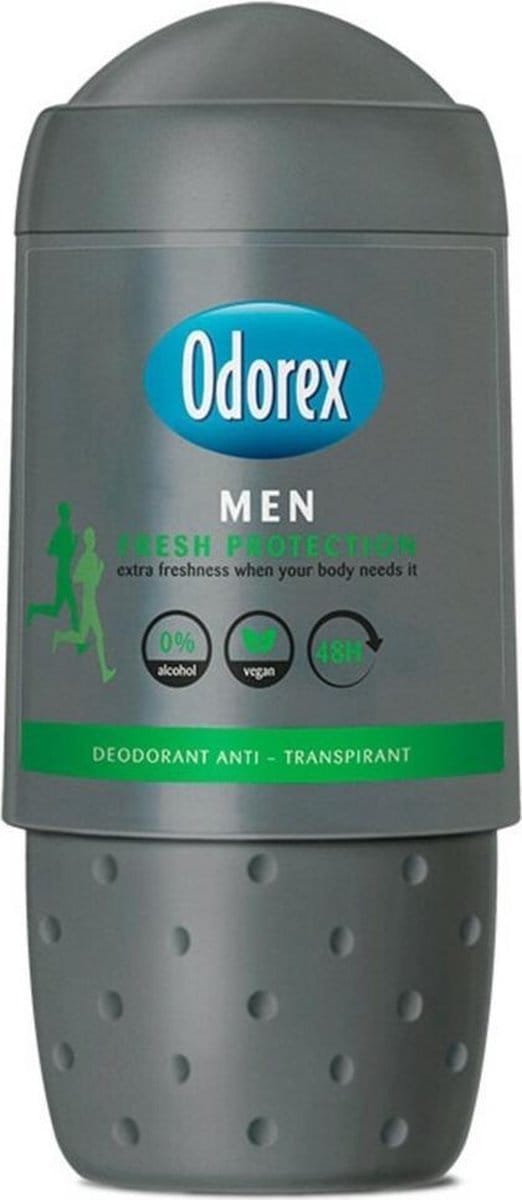 Odorex Deo Roll-on Men - Fresh Protection 50 ml - Voordeelverpakking 12 stuks
