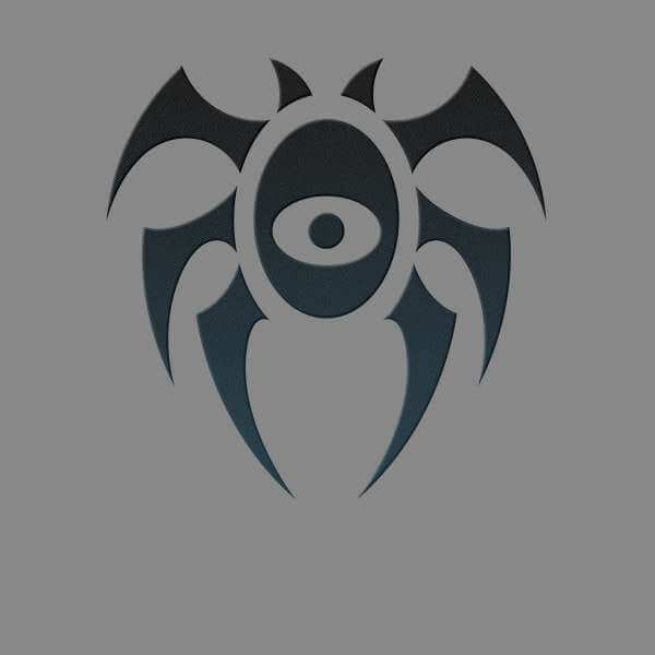 Magic The Gathering Dimir Symbol Trui - Grijs - S - Grijs