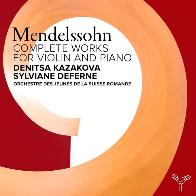 Orchestre Des Jeunes De La Suisse Romande - Mendelssohn: Complete Works For Violin & Piano (2 CD)